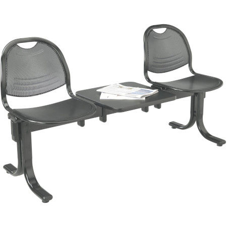 Siège poutre Vega 2 places + 1 tablette métal Siège poutre Vega 2 places + 1 tablette métal